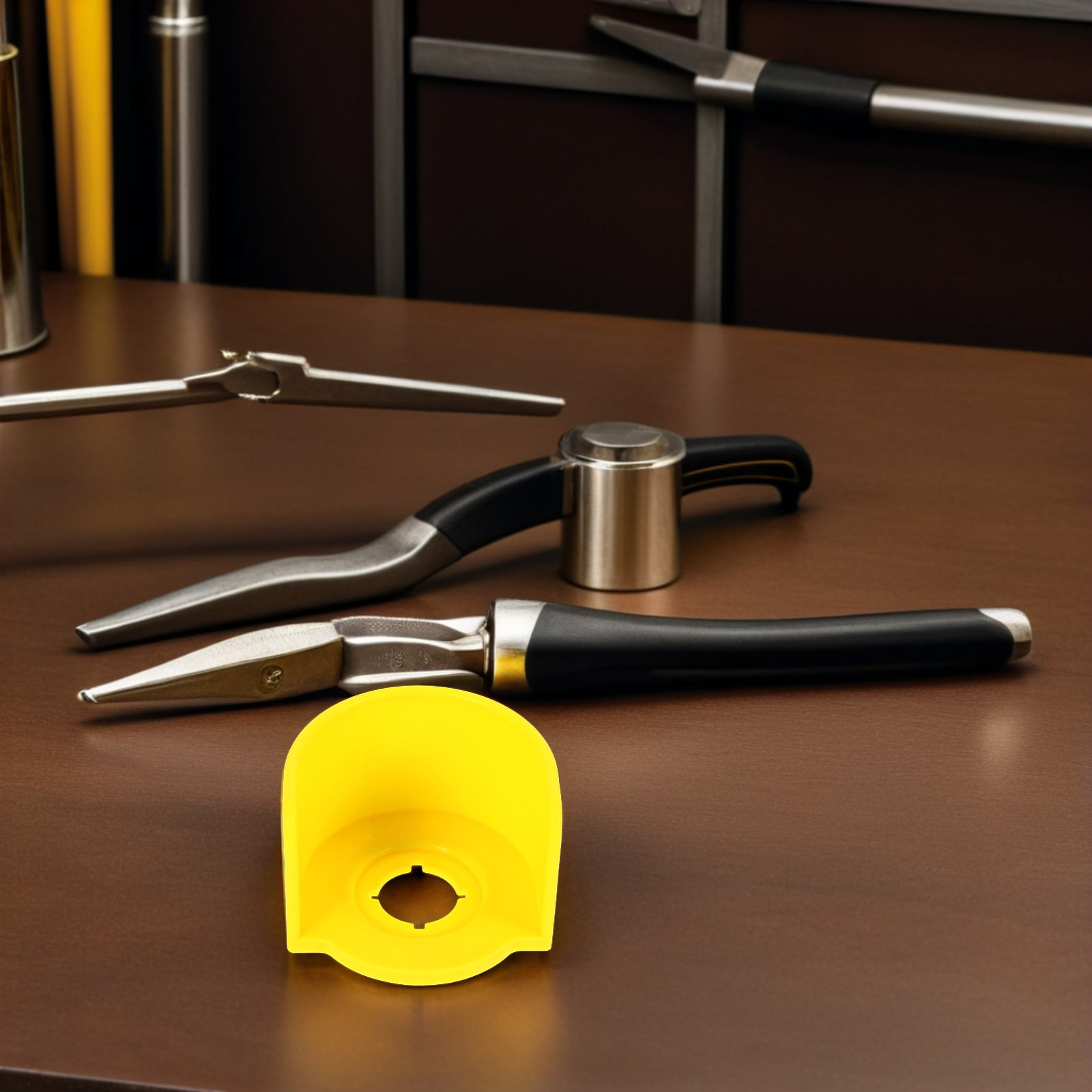 Industrial Tools - 6 stuks beschermkap voor noodstopknop, 22