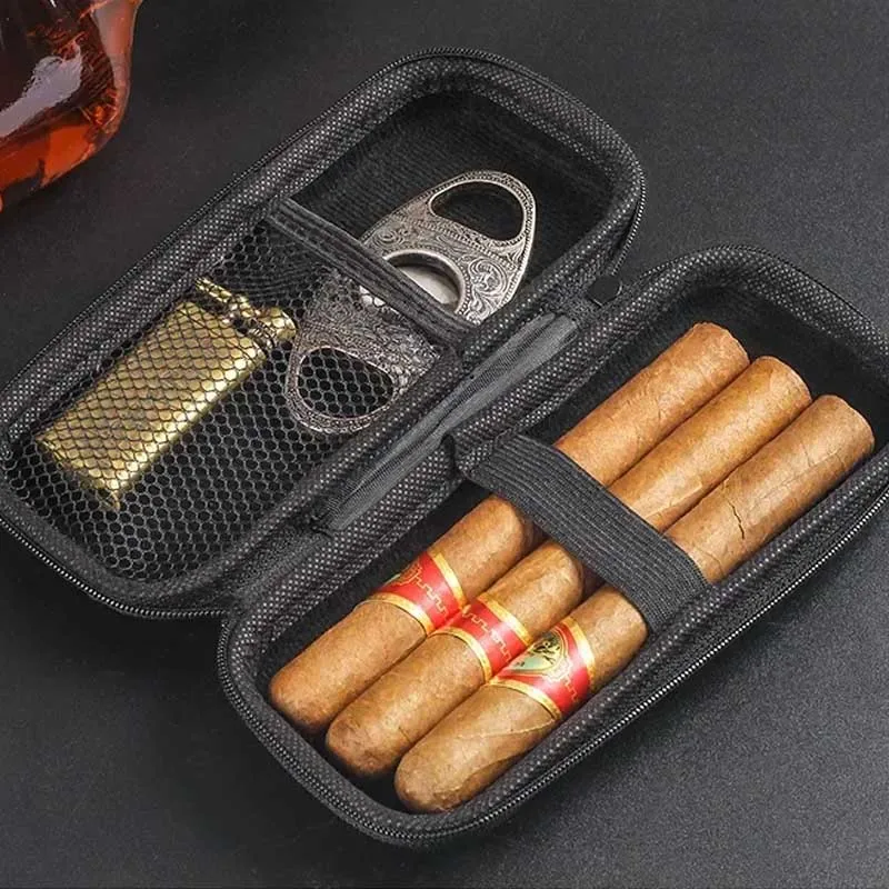 Draagbare sigarenkoffer van EV - Packaging recensie en prijs