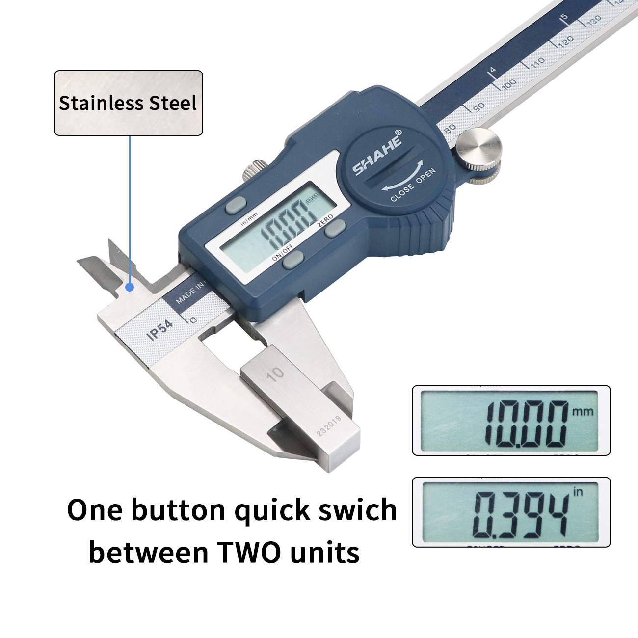 Gehard roestvrij staal 100/150 - Digital Caliper 150Mm Stainless Steel recensie en prijs