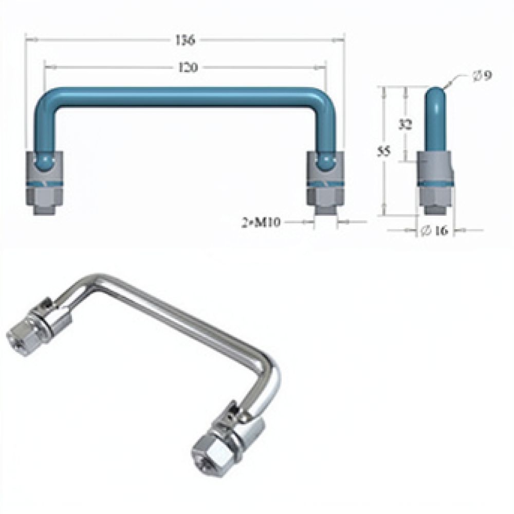Inbouw opklapbare handgreep vo - Industrial Tools recensie en prijs