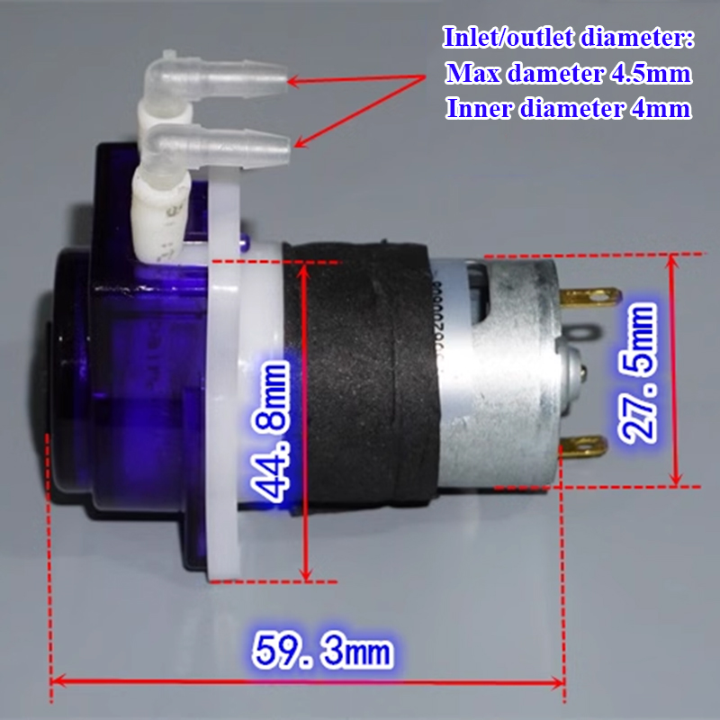 ATK-21.6-A 12-24V Mini Perista - Mini Peristaltic Pump 12V recensie en prijs