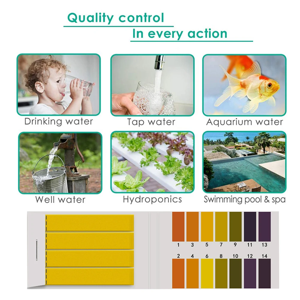 80-400 Stuks Ph Teststrips Voo - Ph Meter Digital Water Tester recensie en prijs