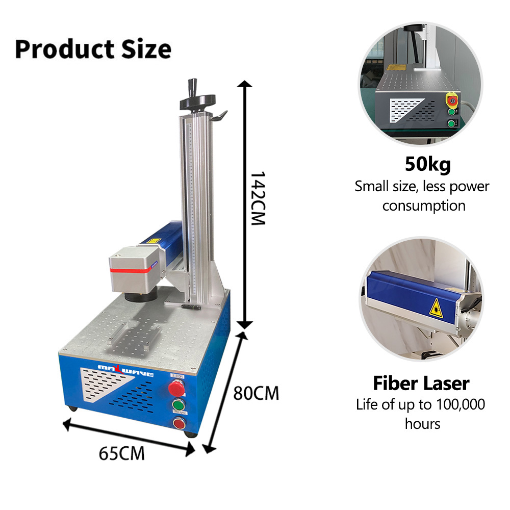 Maxwave 20W 30W vezellasermark - Fiber Laser Marking Machine 30W recensie en prijs